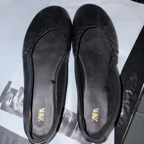 Zara black ballet flats - Picture 2 of 3